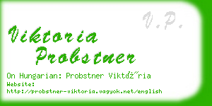 viktoria probstner business card